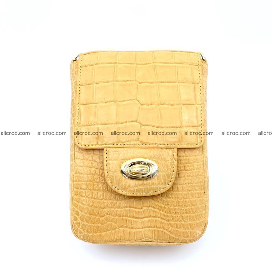 Crocodile skin women's handbag 1327 Foto 0