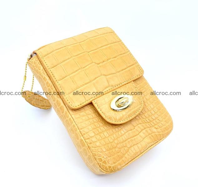 Crocodile skin women's handbag 1327