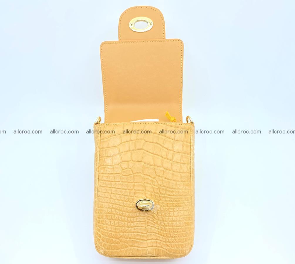 Crocodile skin women's handbag 1327 Foto 12