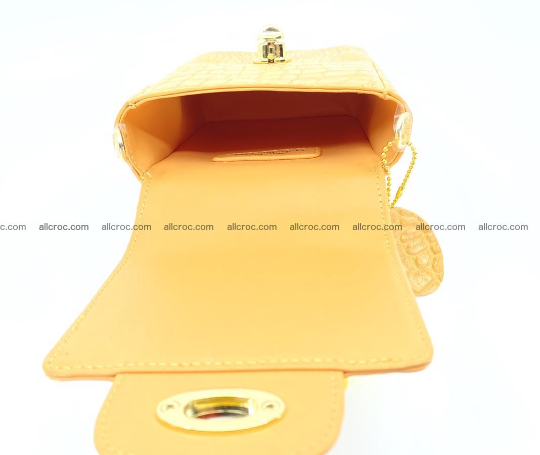 Crocodile skin women's handbag 1327 Foto 10