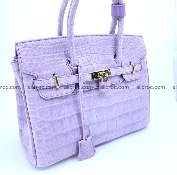 Crocodile skin women's handbag 1328