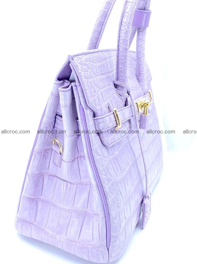 Crocodile skin women's handbag 1328 Foto 2