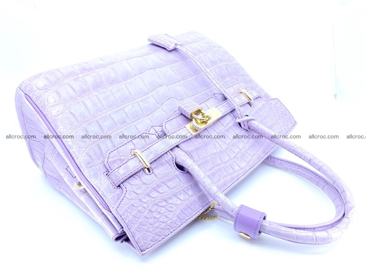 Crocodile skin women's handbag 1328 Foto 8