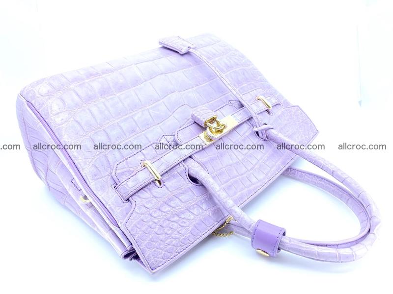 Crocodile skin women's handbag 1328