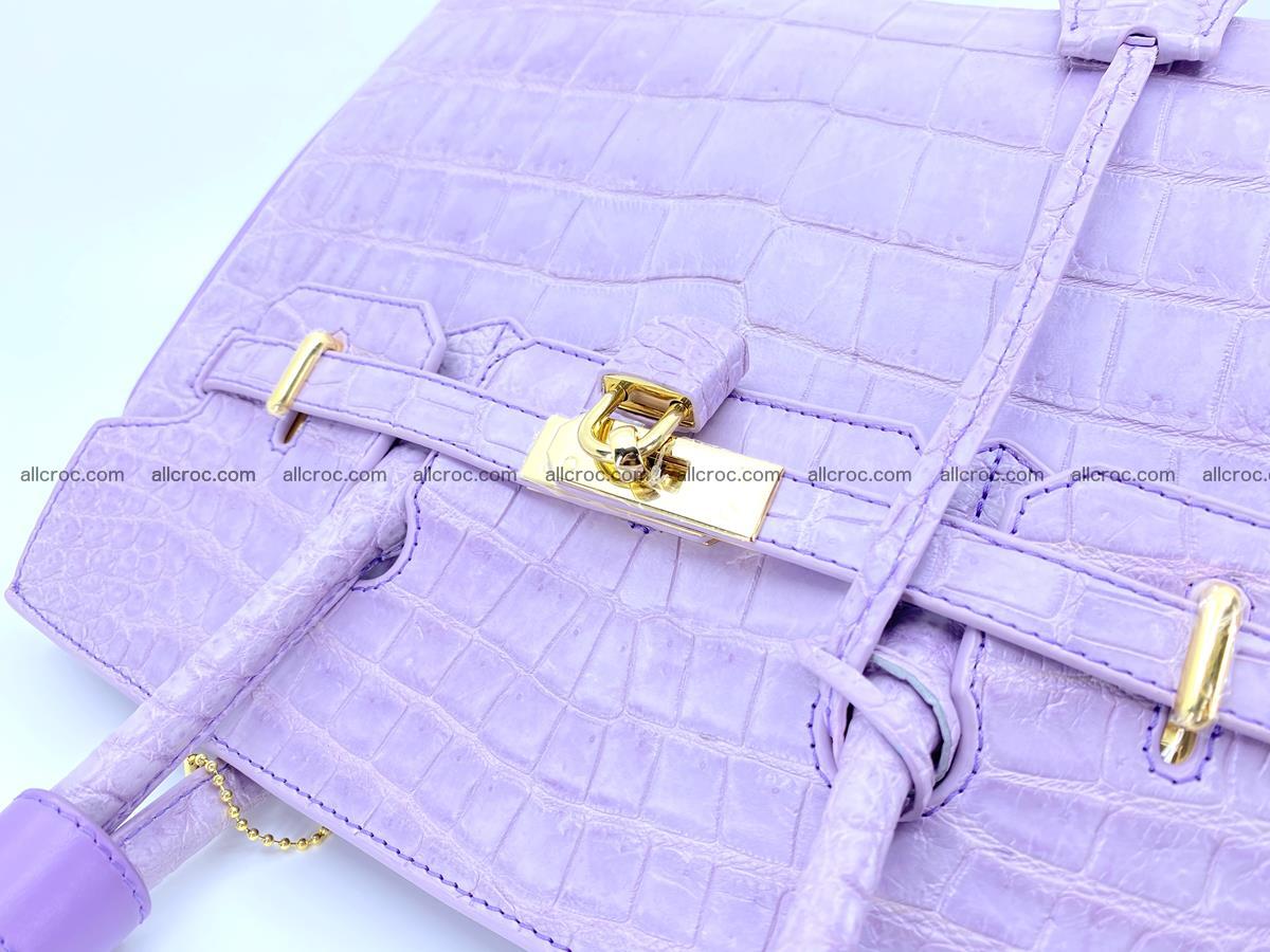 Crocodile skin women's handbag 1328 Foto 10