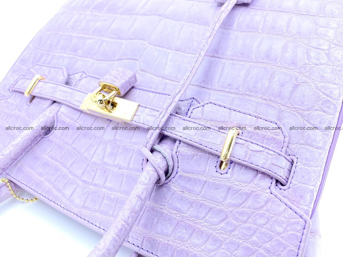Crocodile skin women's handbag 1328 Foto 11