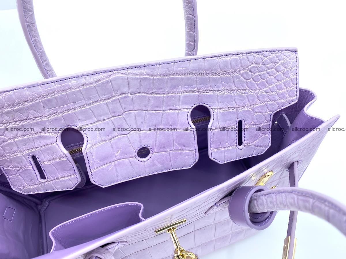 Crocodile skin women's handbag 1328 Foto 18