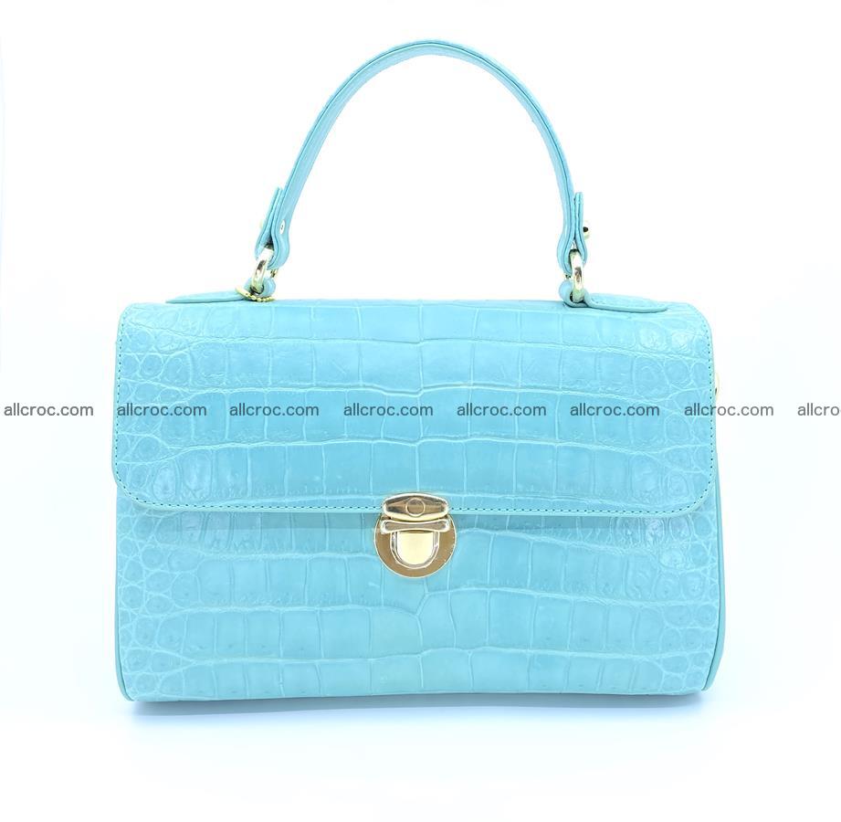 Crocodile skin women's handbag 1329 Foto 0