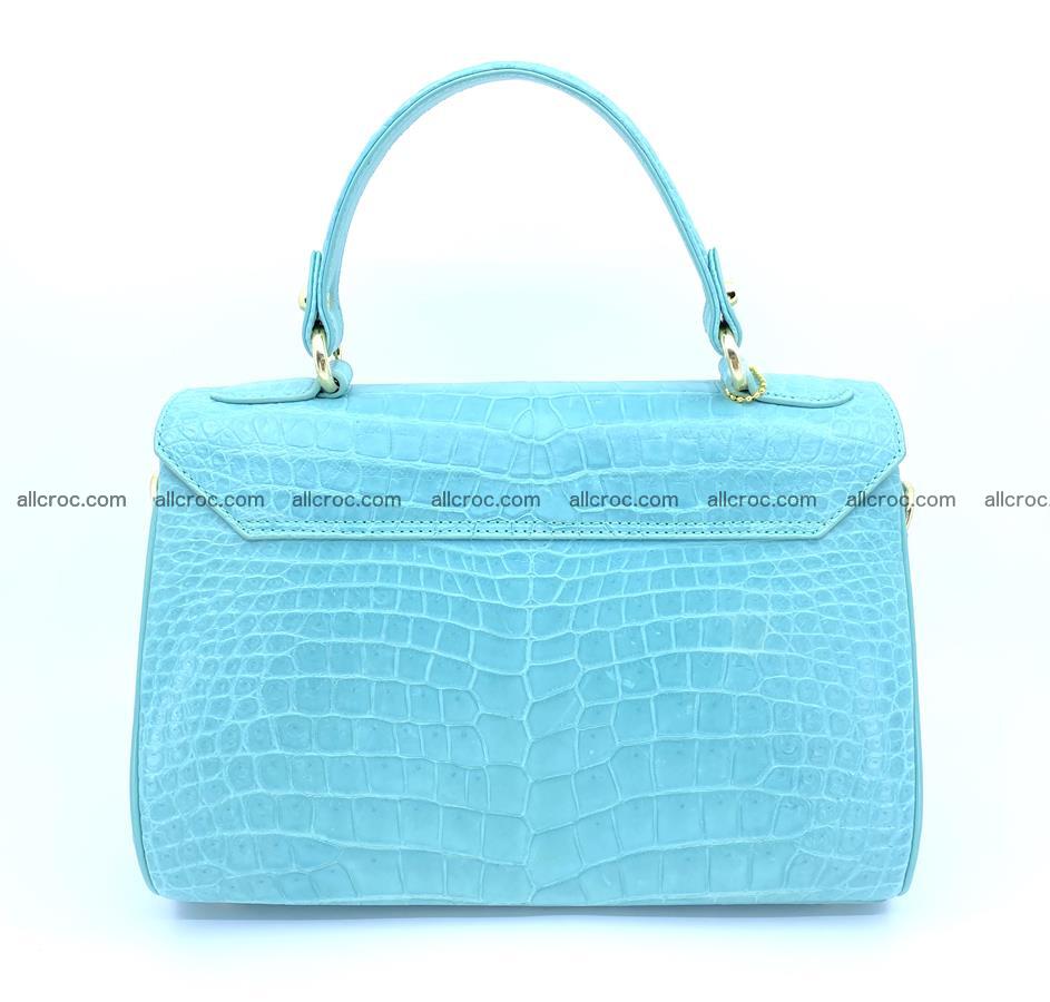 Crocodile skin women's handbag 1329 Foto 6