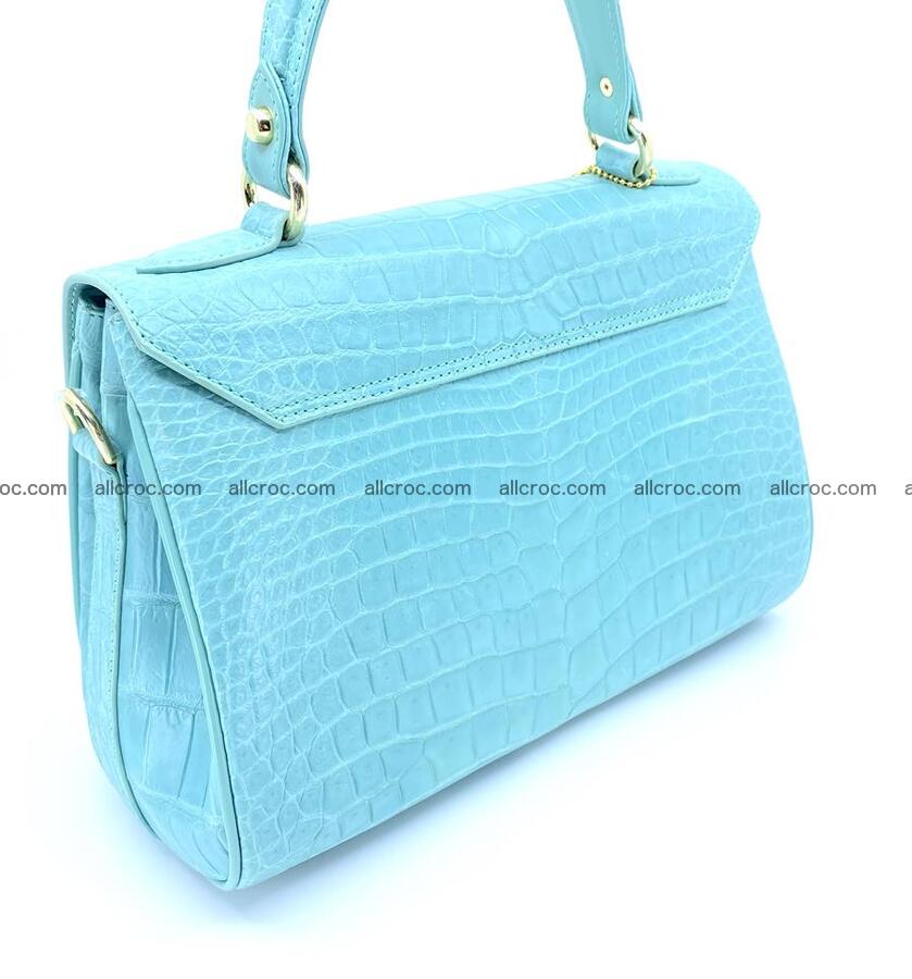 Crocodile skin women's handbag 1329 Foto 5