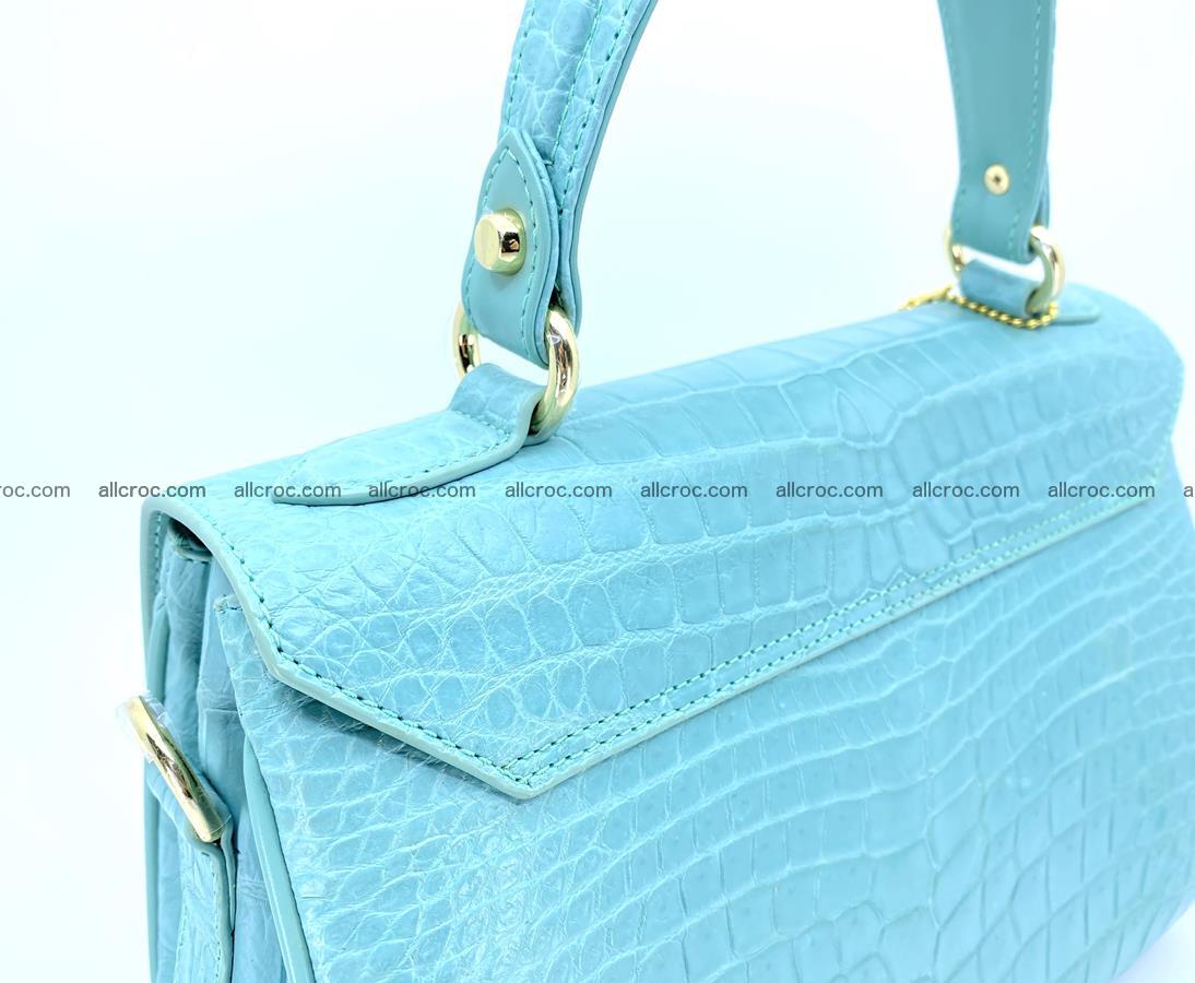 Crocodile skin women's handbag 1329 Foto 8