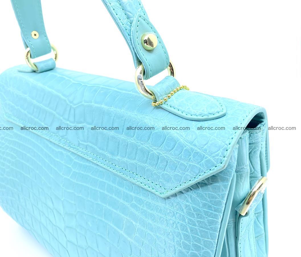Crocodile skin women's handbag 1329 Foto 12