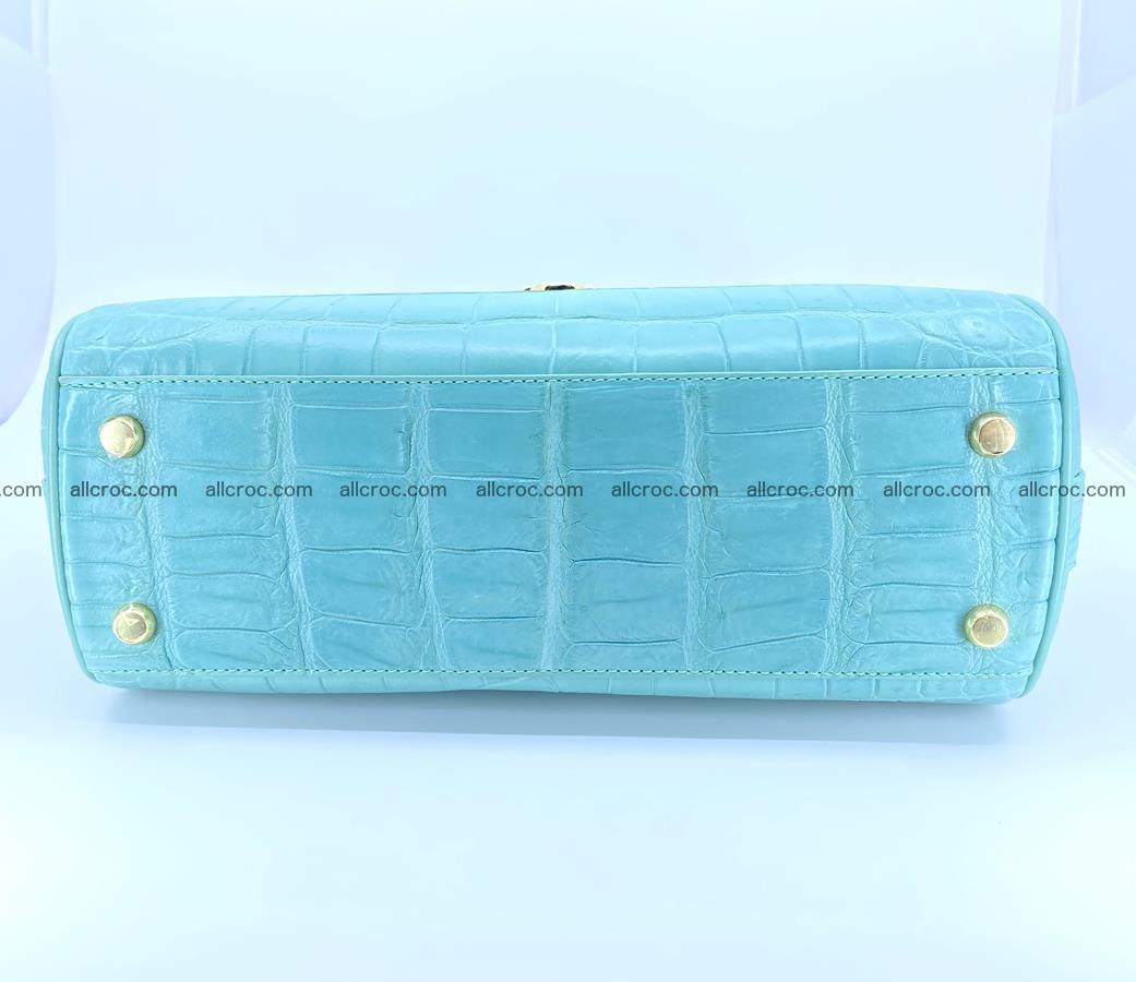 Crocodile skin women's handbag 1329 Foto 10