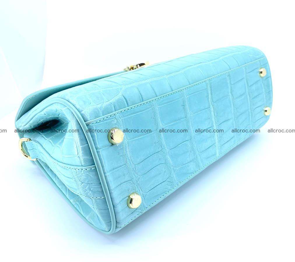 Crocodile skin women's handbag 1329 Foto 9