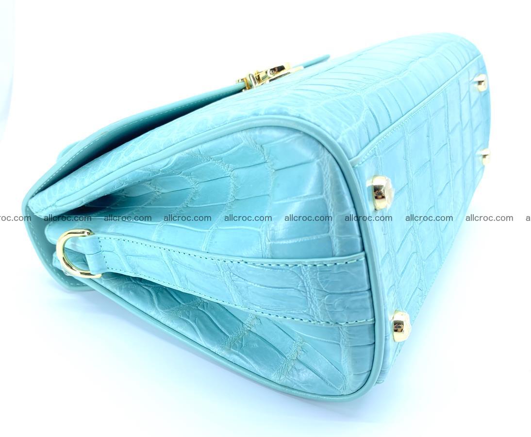 Crocodile skin women's handbag 1329 Foto 13