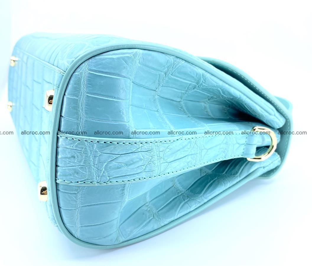 Crocodile skin women's handbag 1329 Foto 7