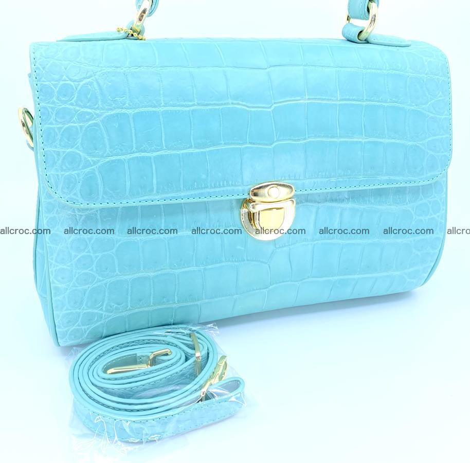 Crocodile skin women's handbag 1329 Foto 23