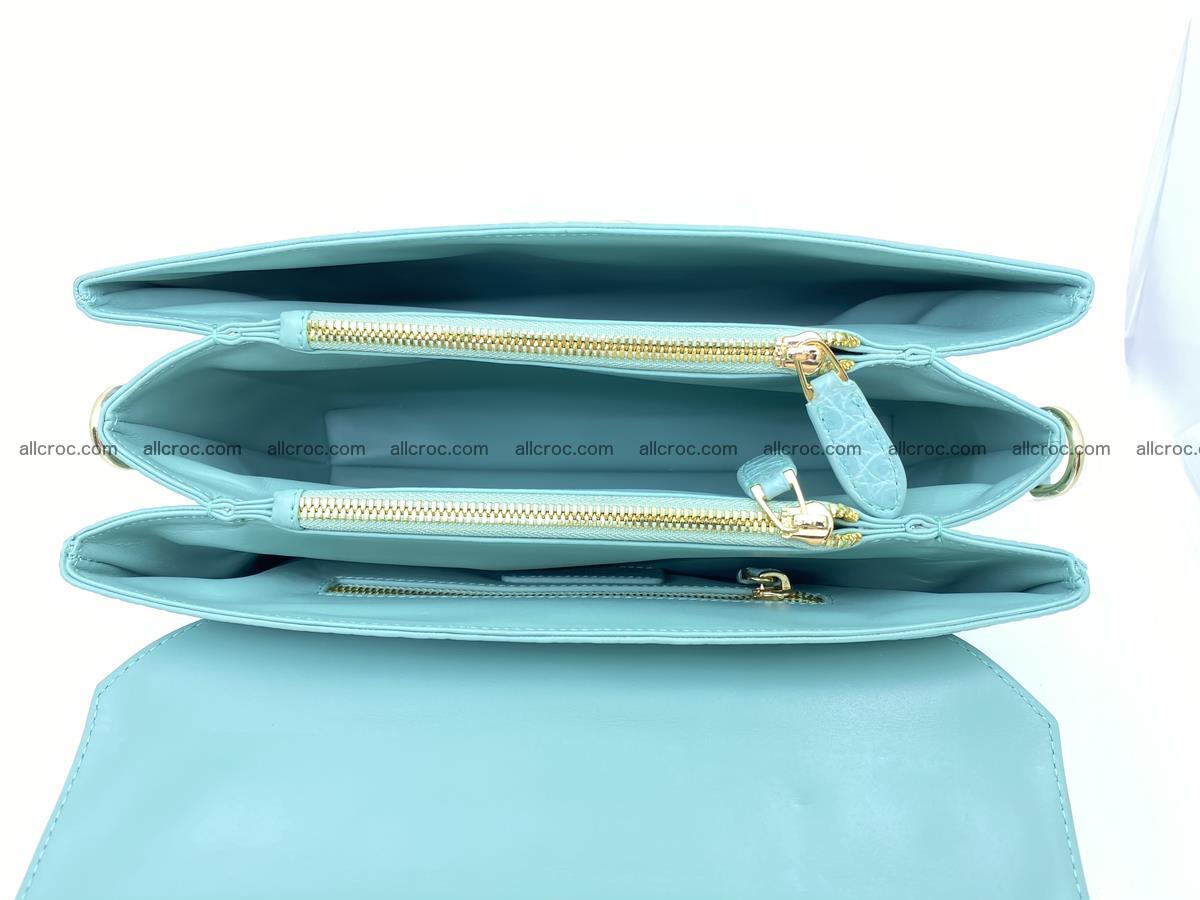 Crocodile skin women's handbag 1329 Foto 19