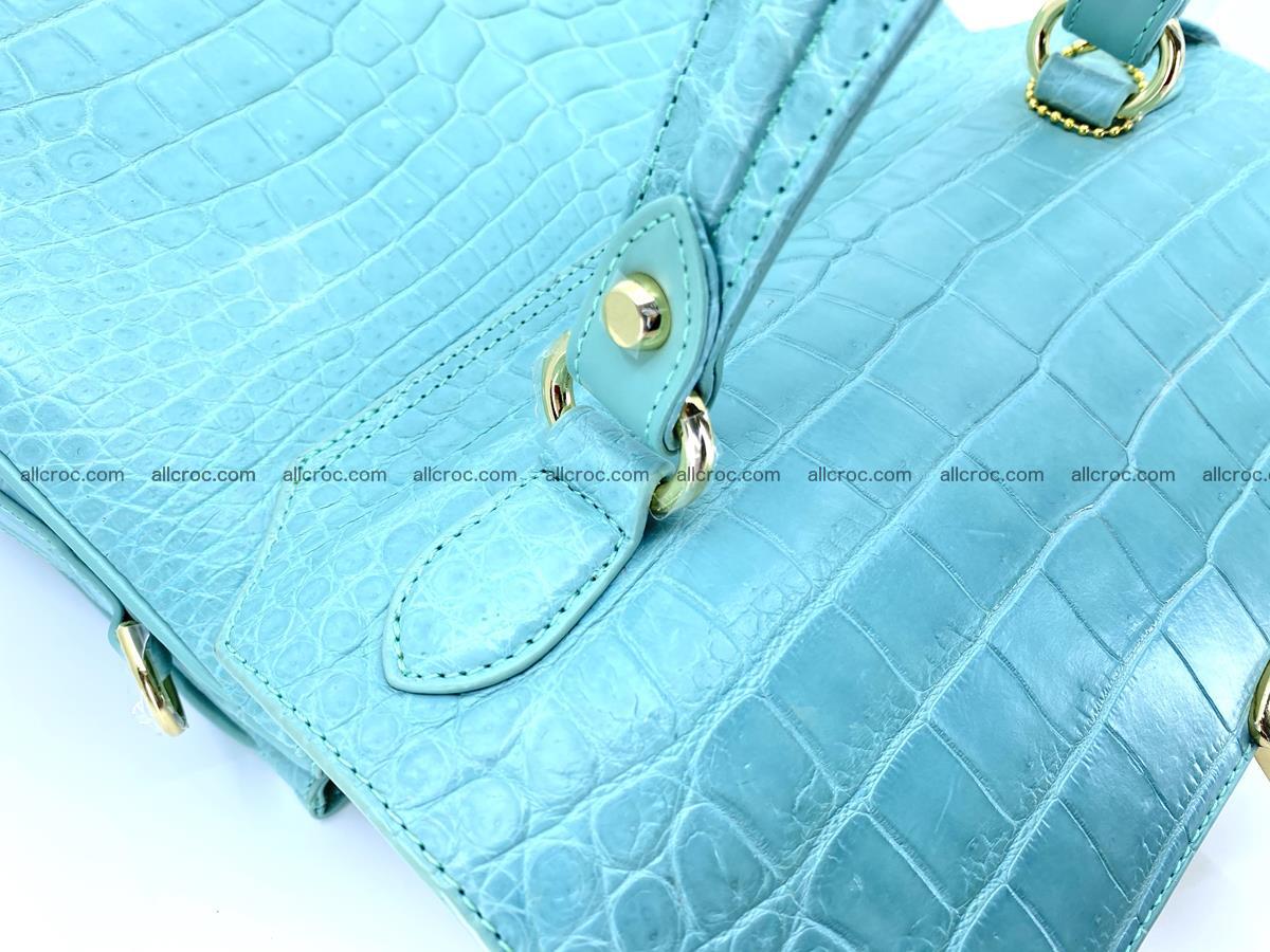 Crocodile skin women's handbag 1329 Foto 17