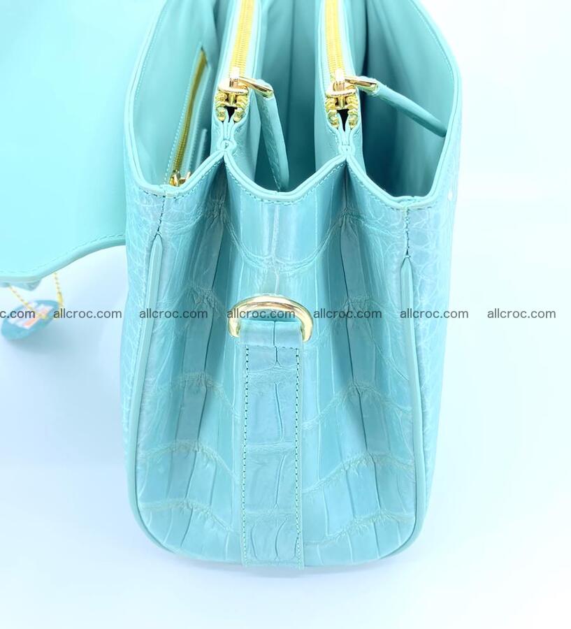 Crocodile skin women's handbag 1329 Foto 20