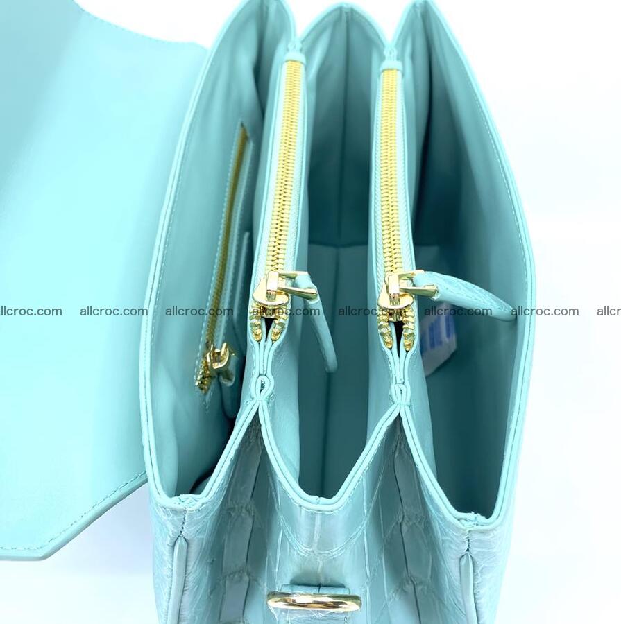 Crocodile skin women's handbag 1329 Foto 21