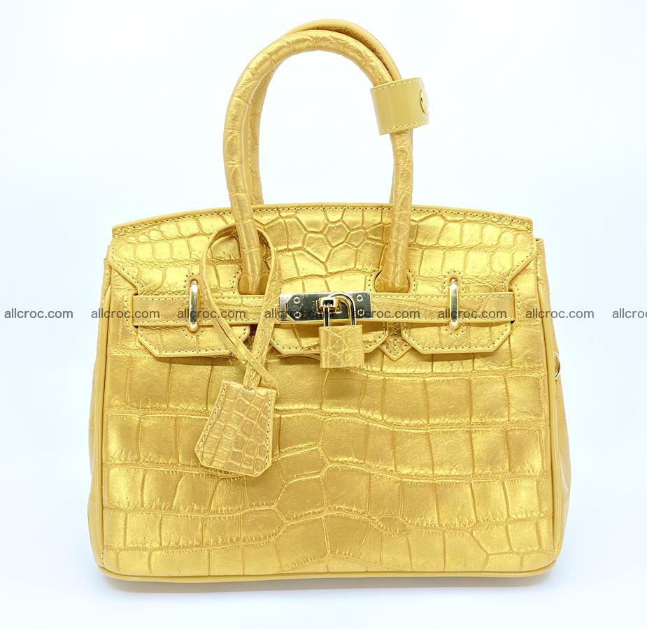 Crocodile skin women's handbag 1331 Foto 0
