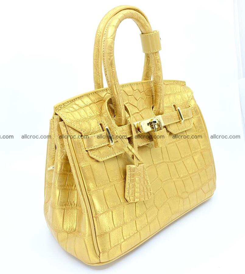 Crocodile skin women's handbag 1331 Foto 2
