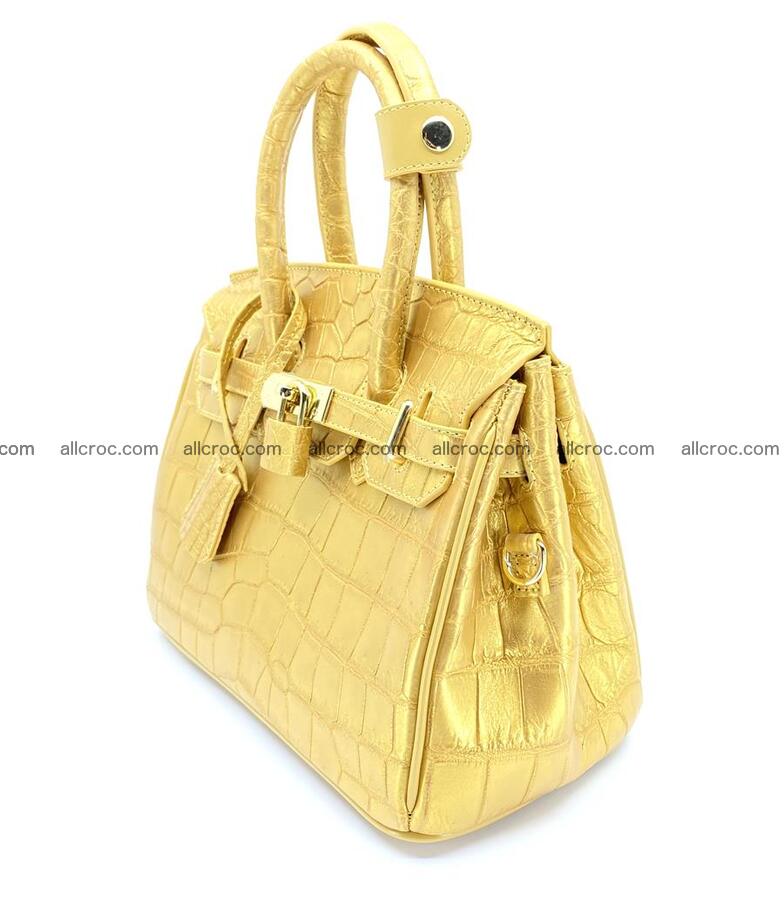 Crocodile skin women's handbag 1331 Foto 1