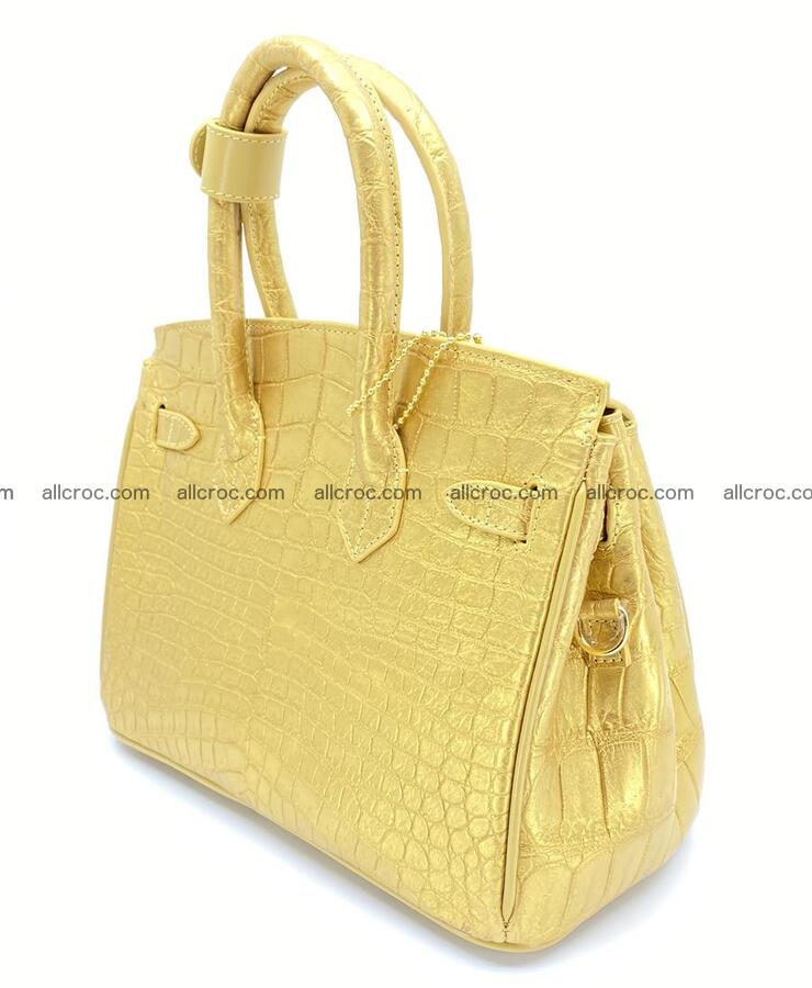 Crocodile skin women's handbag 1331 Foto 9