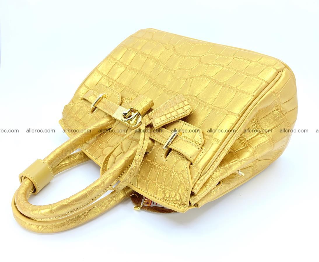 Crocodile skin women's handbag 1331 Foto 7