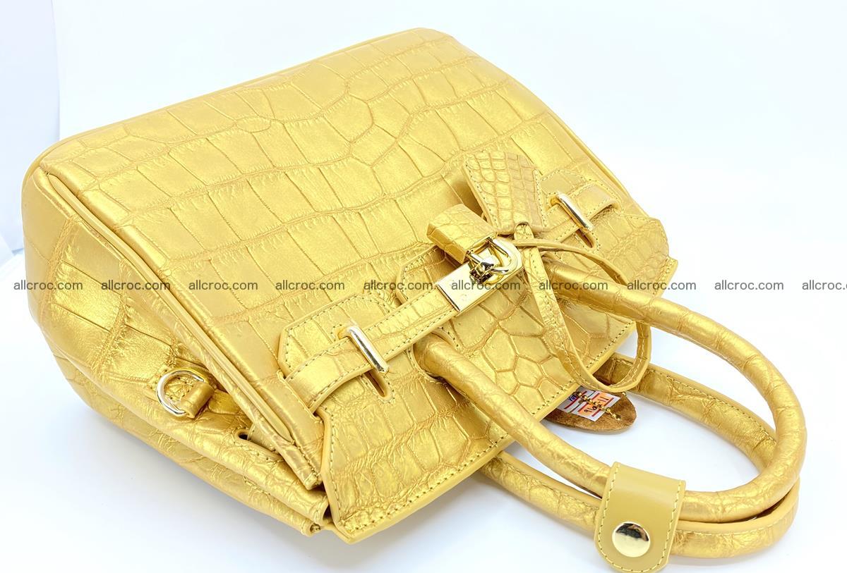 Crocodile skin women's handbag 1331 Foto 10