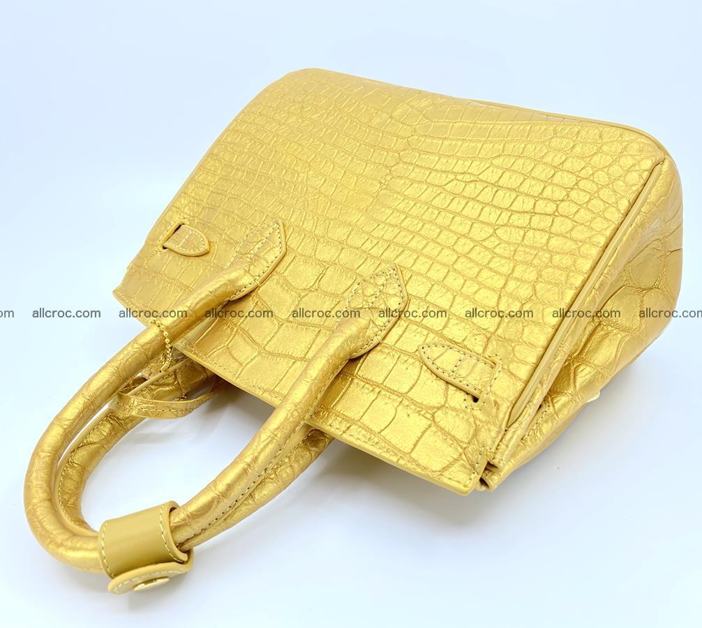 Crocodile skin women's handbag 1331 Foto 11
