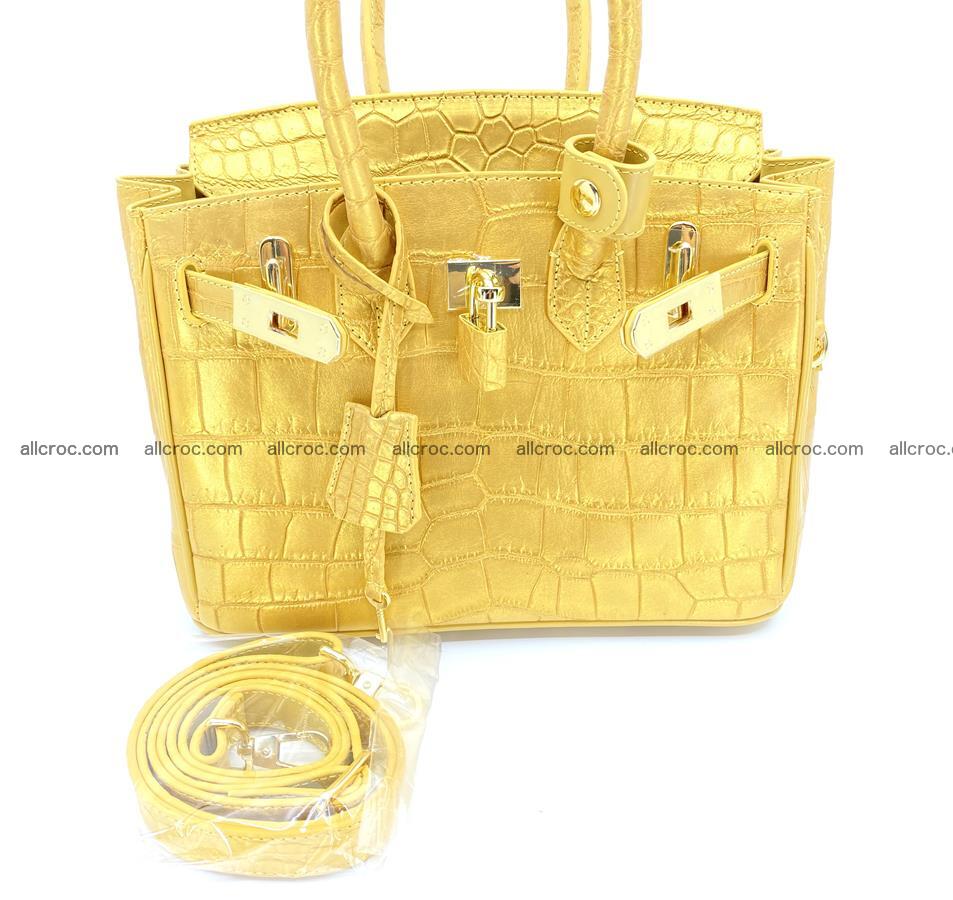 Crocodile skin women's handbag 1331 Foto 13