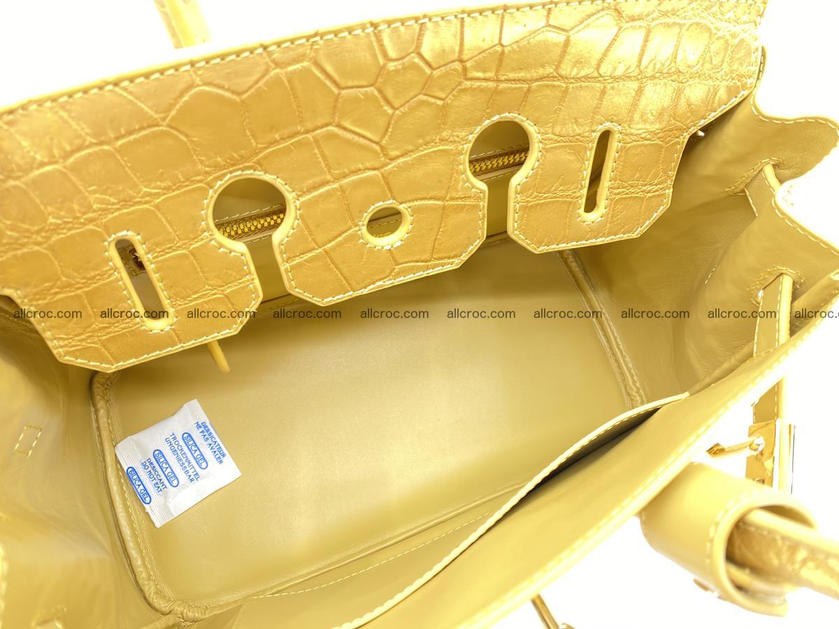 Crocodile skin women's handbag 1331 Foto 16