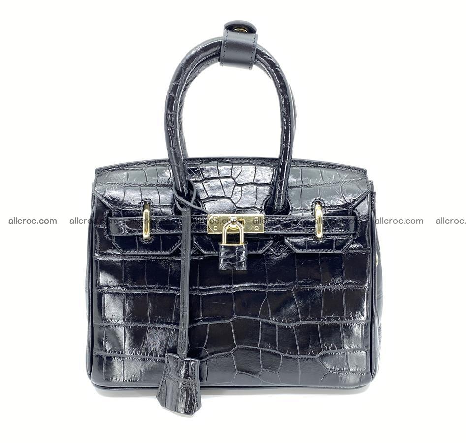 Crocodile skin women's handbag 1332 Foto 0