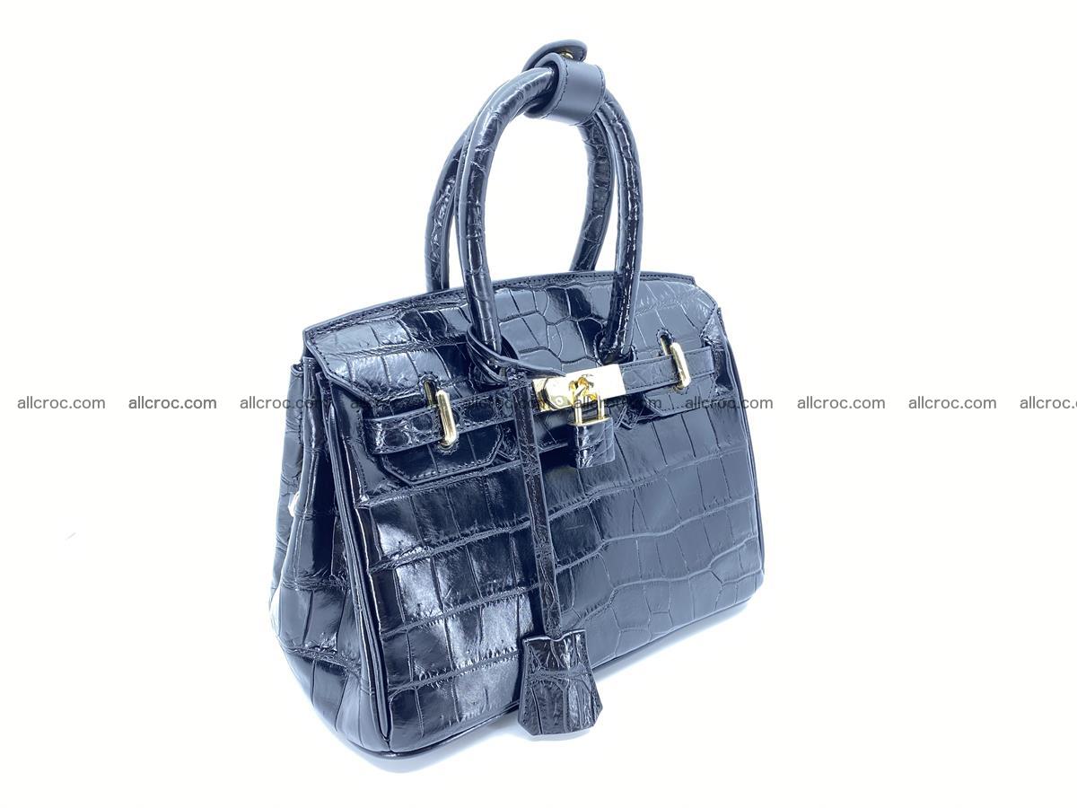 Crocodile skin women's handbag 1332 Foto 1