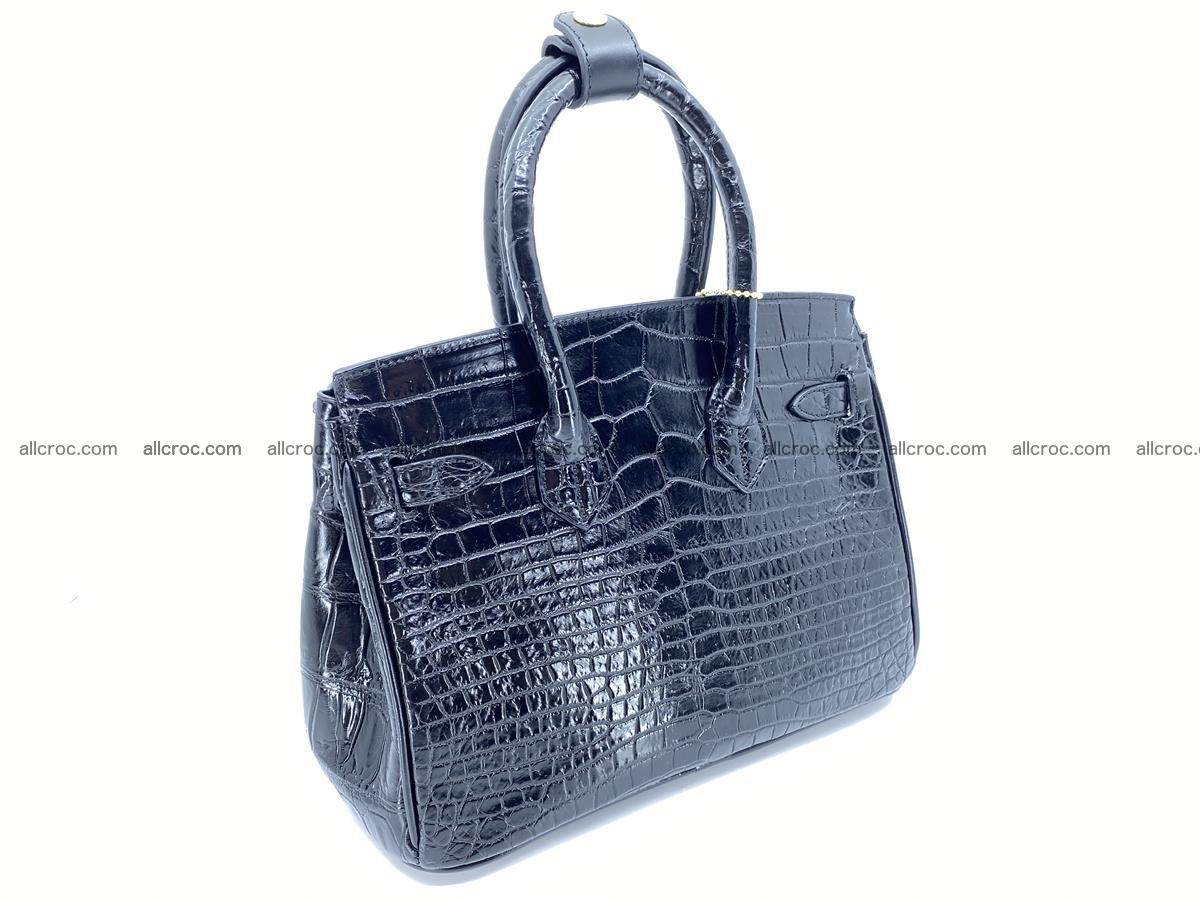 Crocodile skin women's handbag 1332 Foto 6