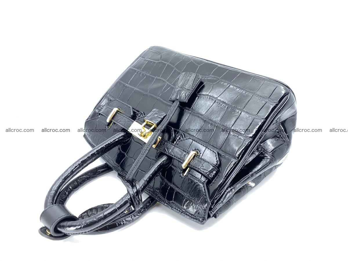 Crocodile skin women's handbag 1332 Foto 11