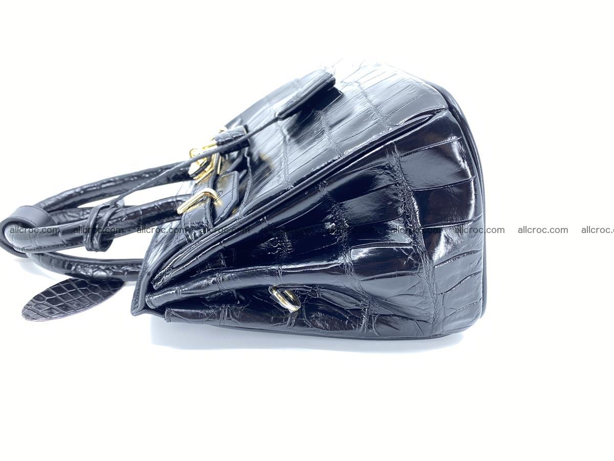 Crocodile skin women's handbag 1332 Foto 8