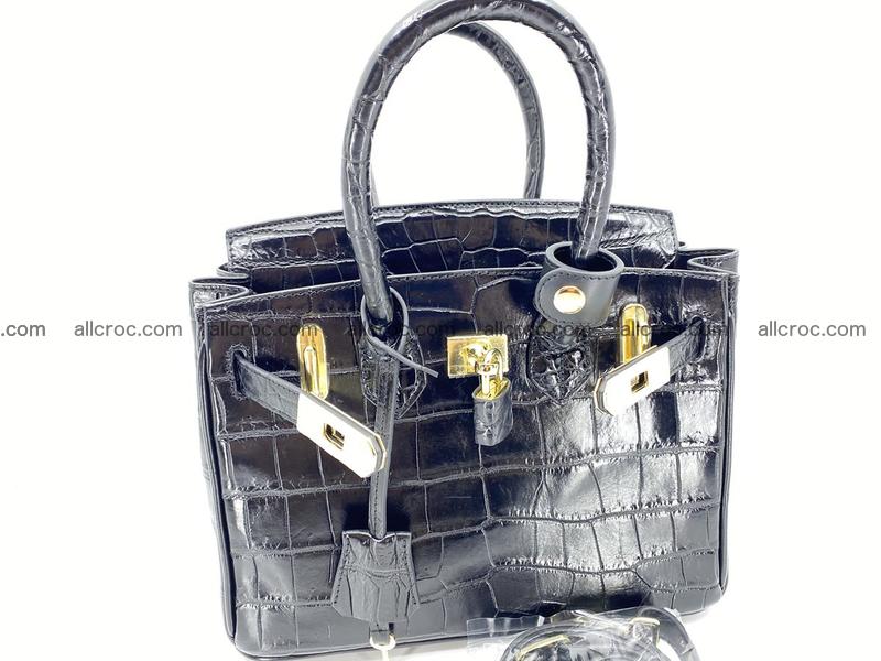 Crocodile skin women's handbag 1332