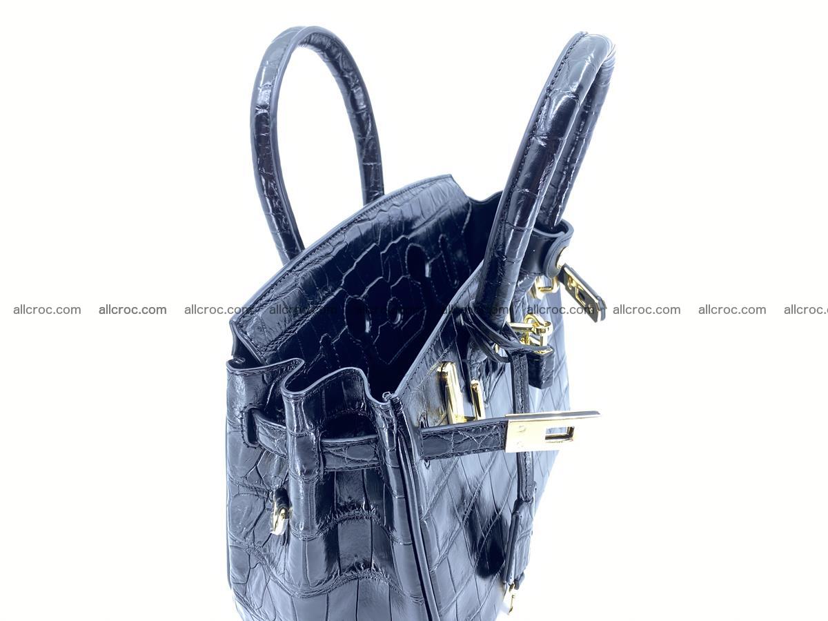 Crocodile skin women's handbag 1332 Foto 14