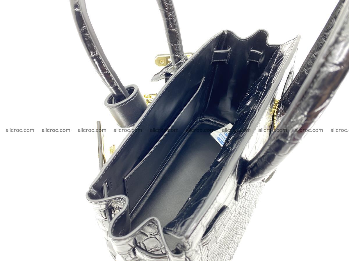 Crocodile skin women's handbag 1332 Foto 16