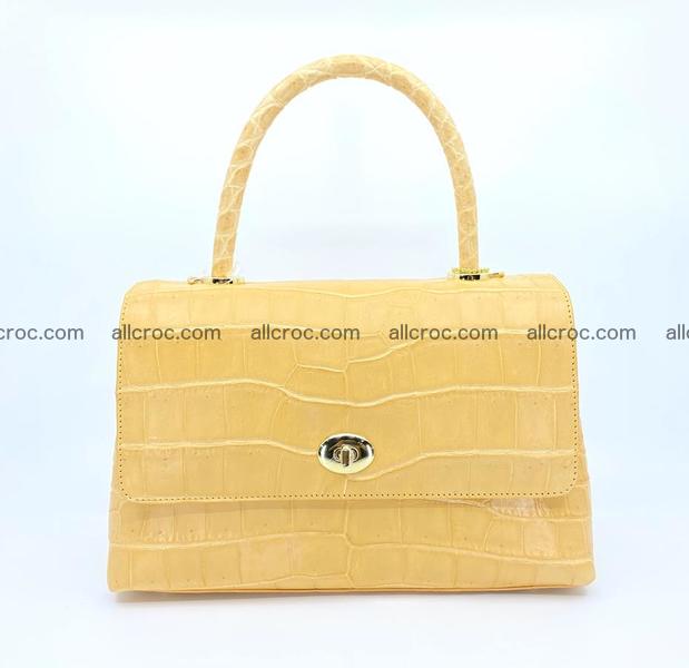 Crocodile skin women's handbag 1323