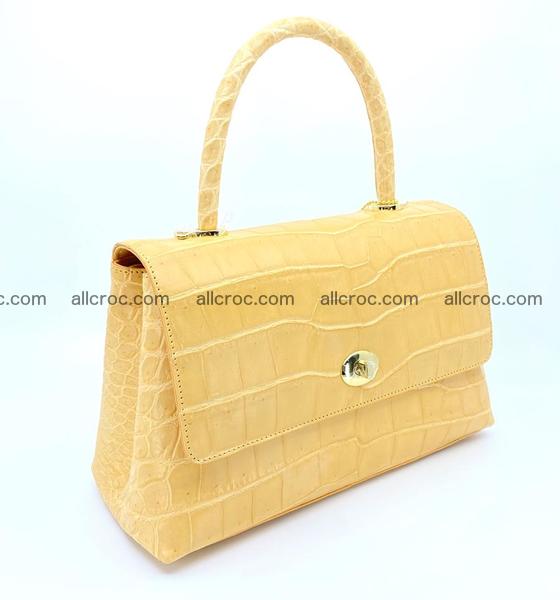 Crocodile skin women's handbag 1323