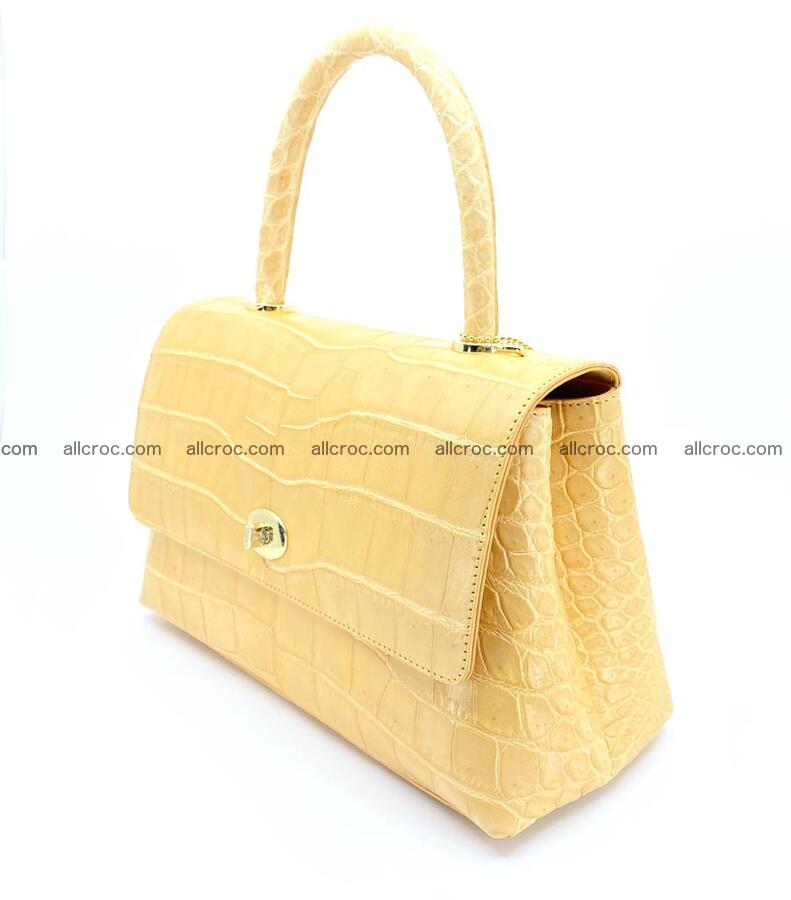 Crocodile skin women's handbag 1323 Foto 2
