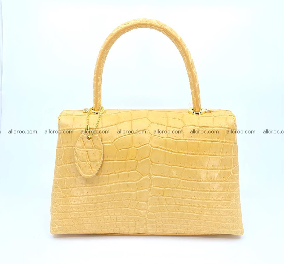 Crocodile skin women's handbag 1323 Foto 3