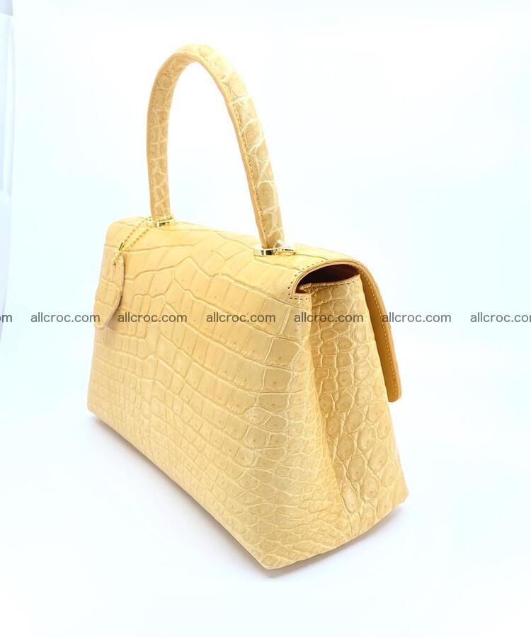 Crocodile skin women's handbag 1323 Foto 4