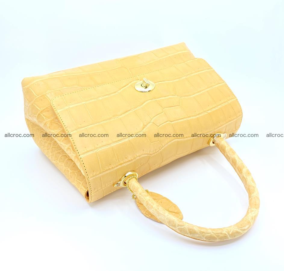 Crocodile skin women's handbag 1323 Foto 6