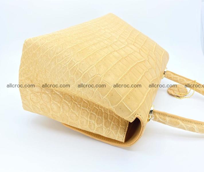 Crocodile skin women's handbag 1323