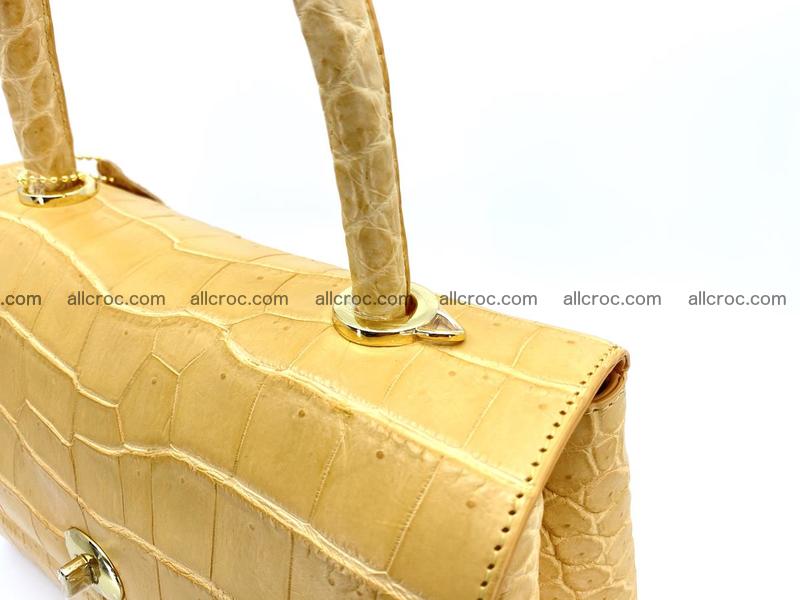 Crocodile skin women's handbag 1323